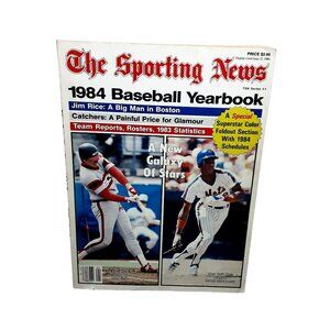 Sporting News 1984 Baseball Yearbook Magazine Ron Kittle Darryl Strawberry